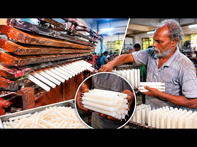 Most Satisfying Candle Making Process | From Wax to Finished Candles