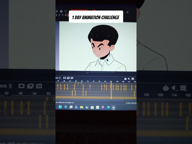 1 Day Animation Challenge.... [ Storytime ] Animation like Not Your Type | Krita Animation Tutorial