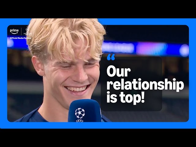 Bergvall hails Frank impact 💥 | Post-match interview | Tottenham v Villarreal UEFA Champions League