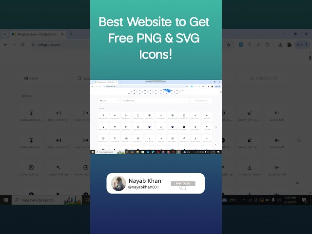 Best Website to Get Free PNG & SVG Icons!🚀