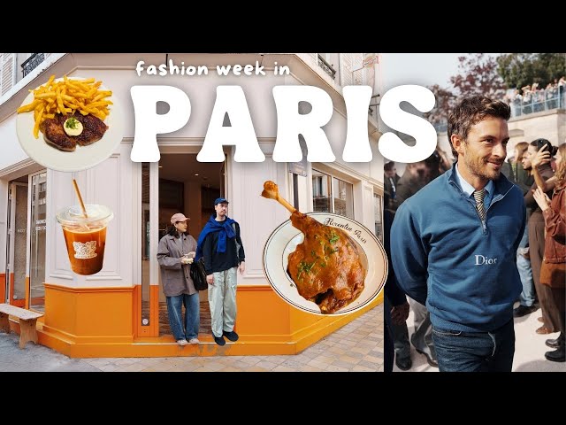Paris Vlog 2026 🇫🇷 Café Hopping, Vintage Shopping, Paris Fashion Week | Paris Travel Guide