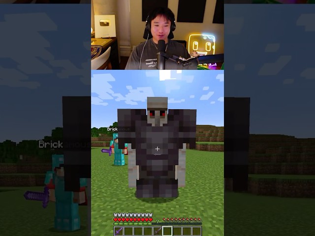 what if iron golems had armor