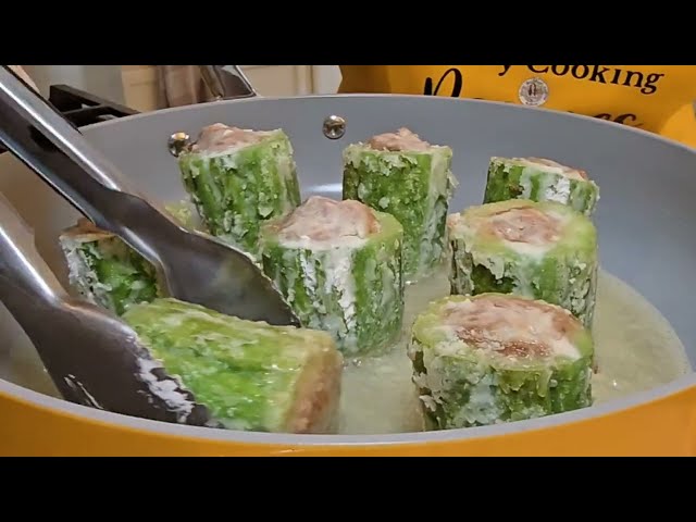 RELLENONG AMPALAYA - Ampalaya never looked this good!