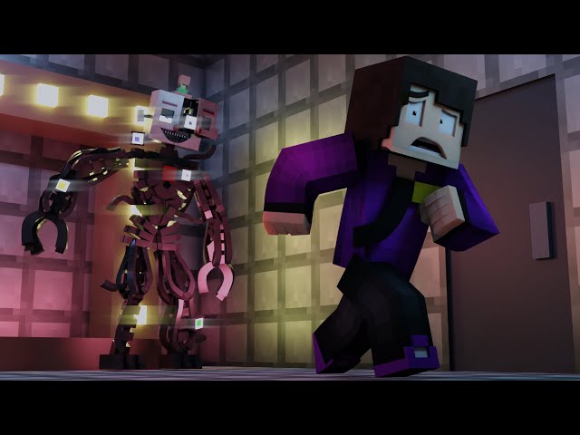 "Daddy's Little Monsters" | FNAF Minecraft Music Video (Song by TryHardNinja) [Dark Descent 2/4]