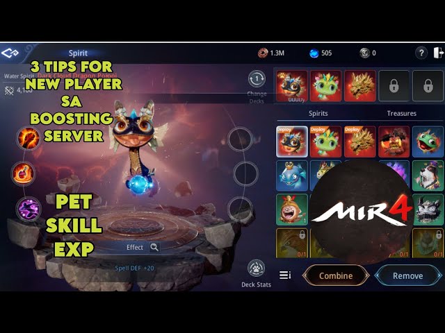 MIR4 - 3 TIPS FOR NEW PLAYER SA BOOSTING SERVER