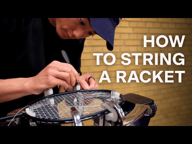 The Badminton Racket Stringing Tutorial