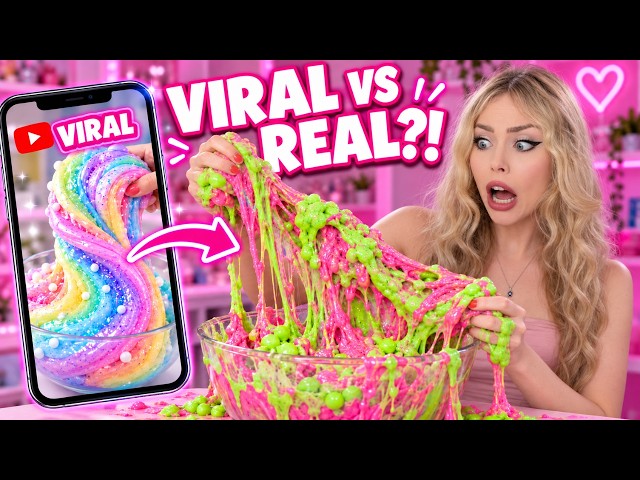 I Tested VIRAL Slime Tutorials… Do They Actually Work?! 😱