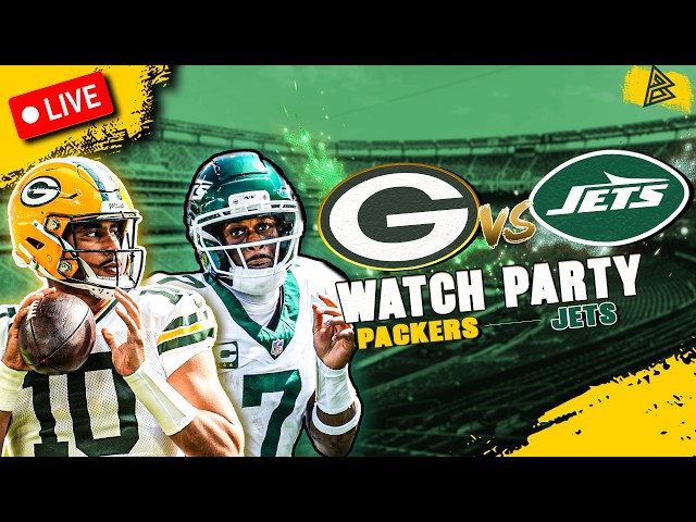 Packers vs Jets Live Streaming Scoreboard, NFL Week 2 Watch Party!