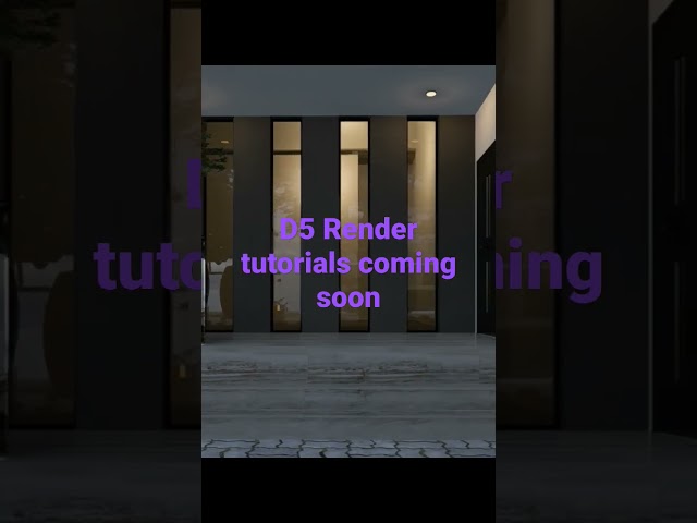 Quick D5 Render Animation #d5render #animation #software