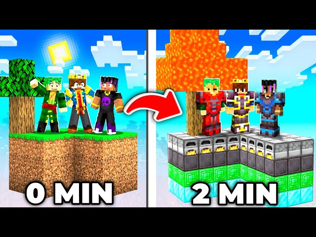 Skyblock, But The Island Changes Every Minute Ft. @GamerFleet