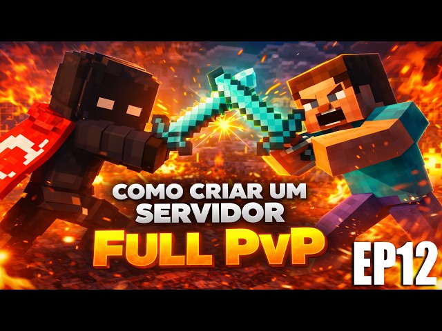 HOW TO CREATE A FULL PVP SERVER IN MINECRAFT ⚔️ HOW TO PLACE PLOT AND TERRAIN ON THE SERVER! (EPI...