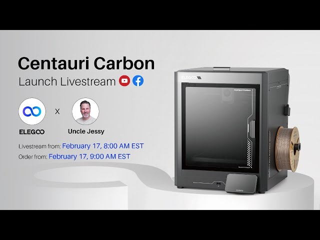 Centauri Carbon Launch Livestream
