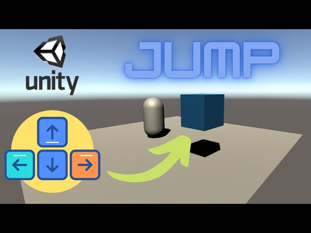 Unity Basic Movement 3D Tutorial for Beginners (Simple move & Jump with a Cube)