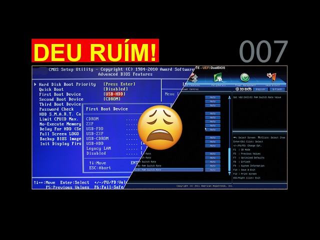 Aula 007 – BIOS para instalar Windows 10 e 11
