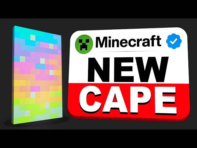How to Get NEW Minecraft Aurora Cape in Java & Bedrock