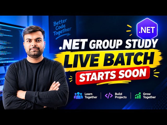 .NET Live Group Study Is Starting Soon | New Batch Announcement