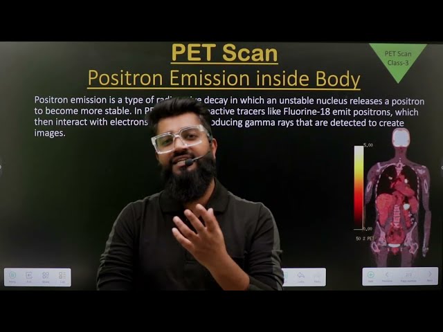 PET Scan | Positron Emission & Working Mechanism | Part-3 | in Hindi | Step by Step |