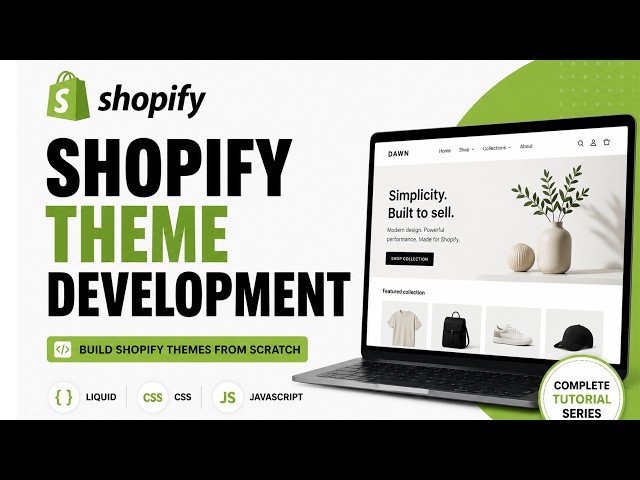 17. Shopify Theme Development - Navigation Part - 3