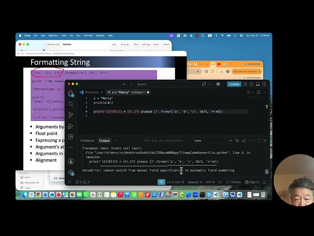 Python review on google colab, then how to submit code on Visual Studio Code (including ML algo's)