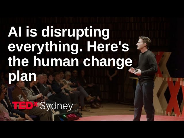 AI is disrupting everything. Here's the human change plan. | Joel Pearson | TEDxSydney