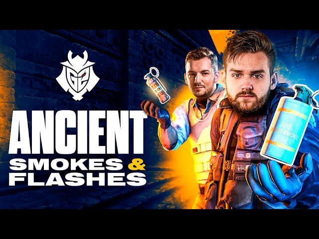 Ancient Smokes and Flashes with huNter and NiKo | G2 CS:GO