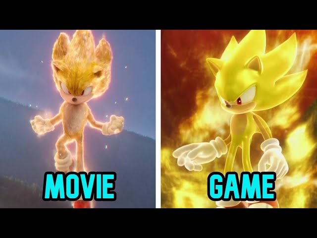 Sonic Movie 2 Vs. Sonic Video Games - Direct Comparison
