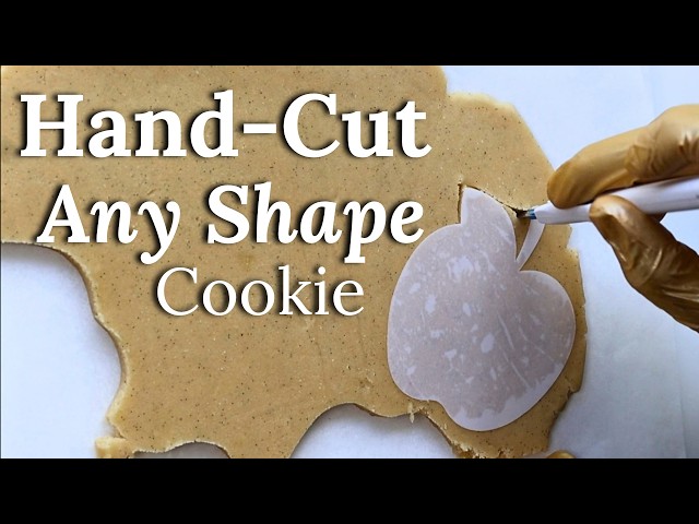 How to Cut Cookies Without Cookie Cutters | Hand-Cutting with Templates