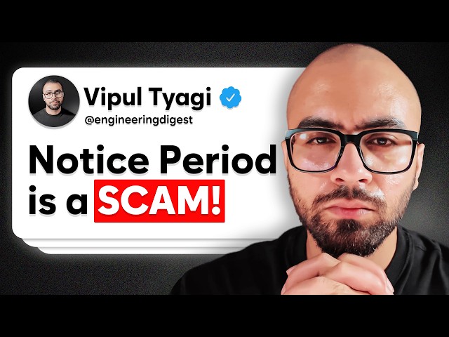 ESCAPE 3 Month Notice Period! 🔥 HR Won't Tell You This Secret Trick (2025)