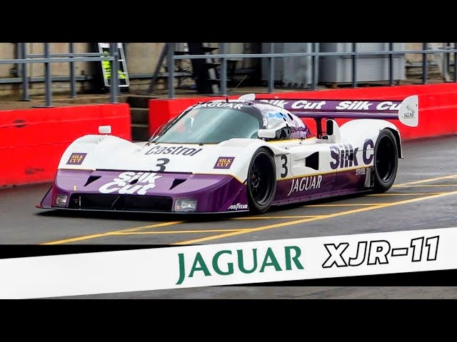 JAGUAR XJR-11 Group C | TWR Twin-Turbocharged V6 ON TRACK [HD]