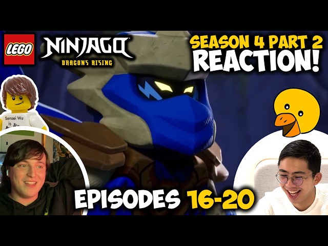 Reacting to Ninjago Dragons Rising Season 4 Part 2 w/DuckBricks & @BricksByMind ! (Episodes 16-20)