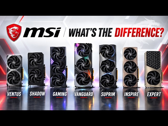 Every MSI GPU Explained in 10 min. Which One Should You Buy?