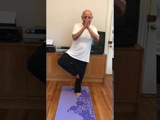 My yoga exercise during covid lockdown