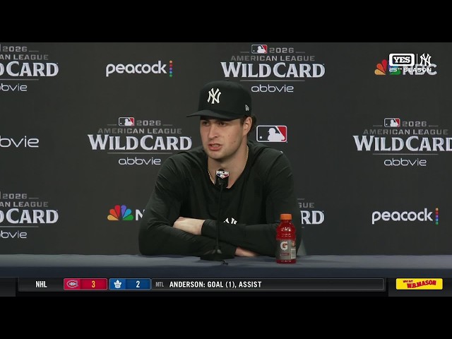 Cam Schlittler on adrenaline rush of rivalry playoff atmosphere vs. Boston