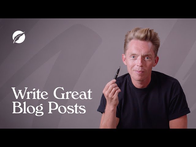 How to Write a Compelling Blog | How to Start a Blog Series