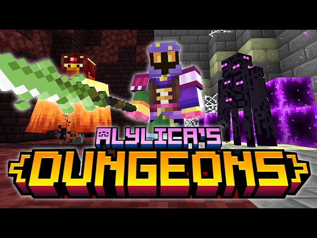 I played Minecraft Bedrock's BEST Dungeons Mod
