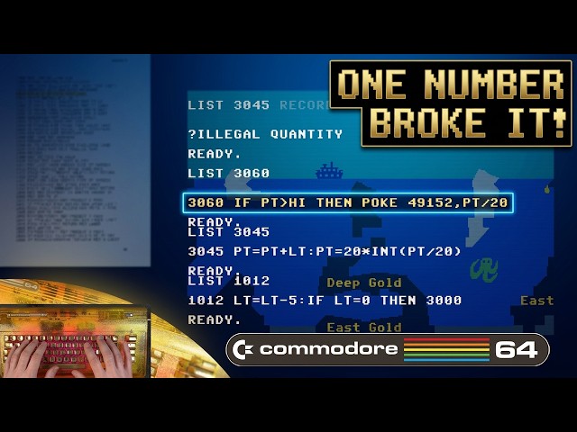 This C64 BASIC Game Was Broken By a Single Number!