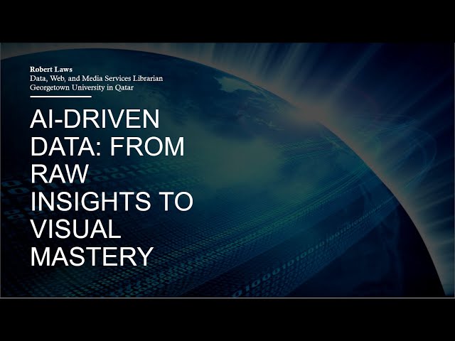 AI-Driven Data: From Raw Insights to Visual Mastery