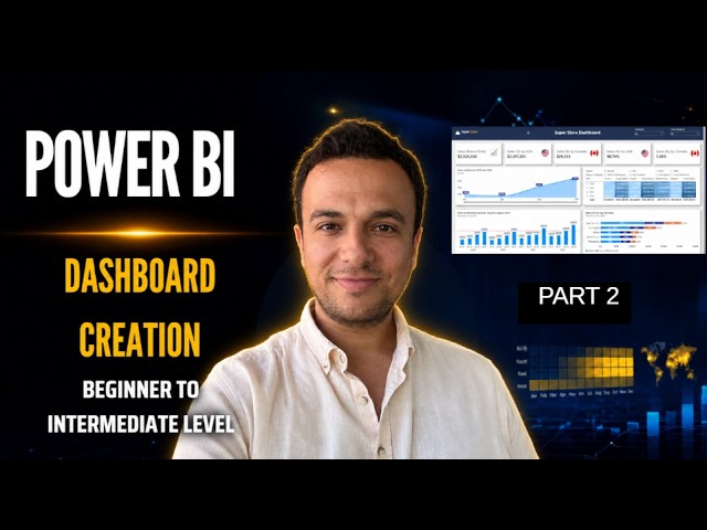 Power BI Full Course for Beginners: Build a Sales Dashboard from Scratch (Part 2/3)