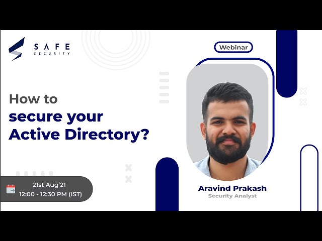 How to Secure Your Active Directory? |  SAFE Security | Cyber Risk Quantification