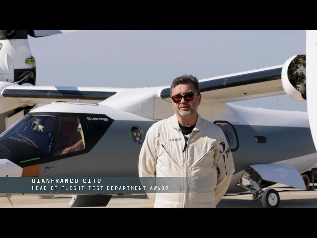 AW609 Tiltrotor Ship Trials: Commanders Gianfranco Cito and Luca Moro share their experience.