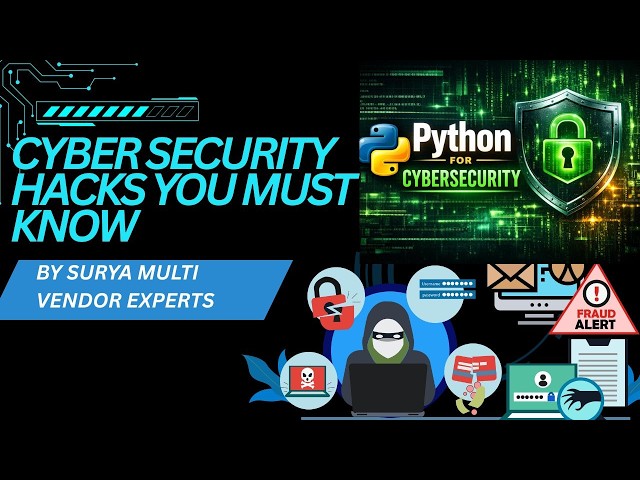 Python for Cybersecurity