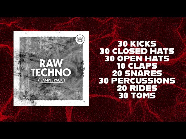 Raw Techno Samples Pack [Audioreakt]