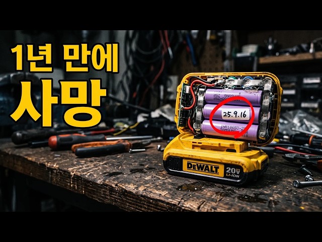 Another Shop Rebuilt This DeWALT Battery with Fake Samsung Cells — Dead in Just 1 Year