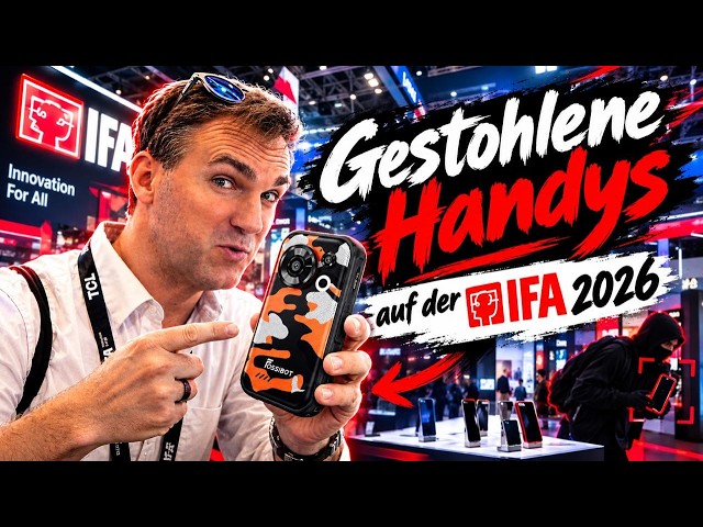 Are devices being stolen at IFA? | Fossibot New Releases at IFA 2026 in Berlin