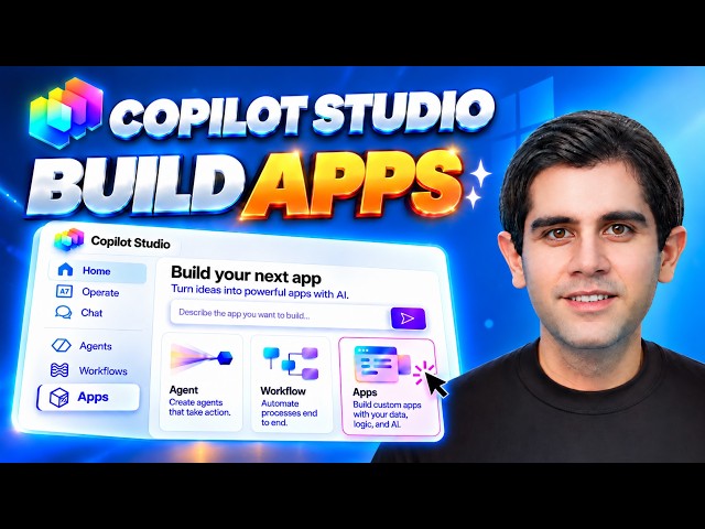 Microsoft Copilot Studio Can Build Apps Now! 🚀