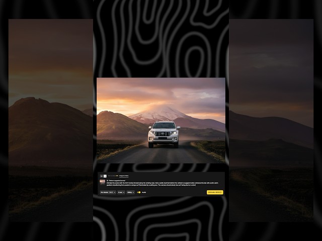 How to turn a photo into a cinematic video #artlist #travel