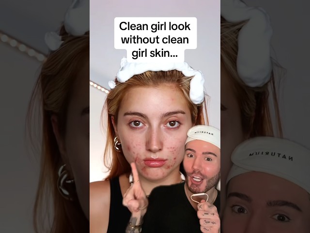 ACNE PRONE MAKEUP ROUTINE!😱 (follow for more!💗) @izzierodgers #acne #beauty #makeup #skincare #skin