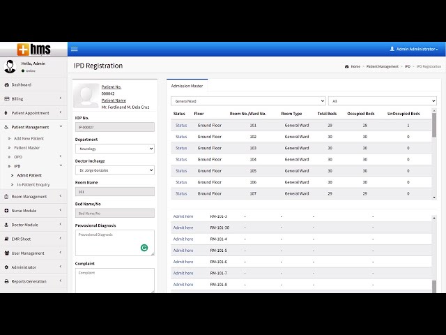 COMPLETE HOSPITAL MANAGEMENT SYSTEM USING PHP AND MYSQL | FREE SOURCE CODE | FREE DOWNLOAD