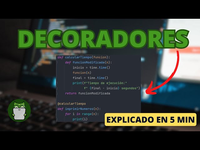 DECORADORES en PYTHON - EXPLICADO EN 5 MINUTOS