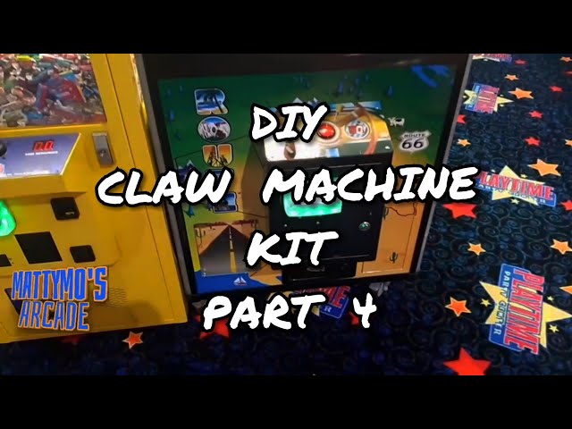 DIY Arcade Claw Machine Kit from Holland Computers Part 4,  Ready To Play!